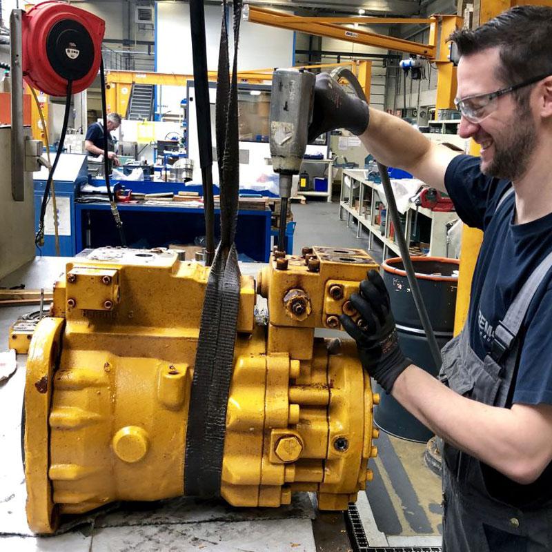 reparacion motores hidraulicos